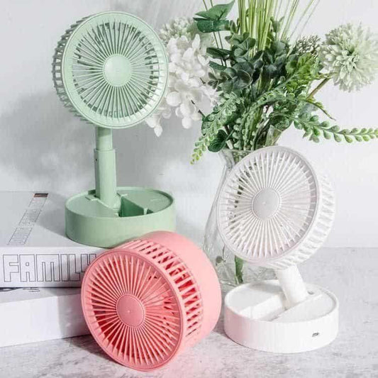 FLEXI FAN ™ Mini Desk Fan With Hight Adjustable